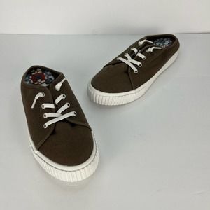 Timberland Brown Canvas Athletic Shoes